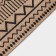 Serving napkin on the table "Africa", 44.6 × 29.5 cm, black color