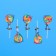 Caramel on the stick "Lizunets circle" 17 g