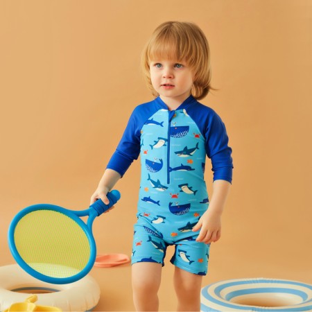 Bathing suit Children's baby Me "fish" growth 86-92 cm-3
