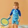Bathing suit Children's baby Me "fish" growth 86-92 cm