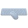 Keyboard + Mouse A4Tech FSTYLER FG3200 Air Claw: Blue Mouse: Blue USB Wireless Slim Mul 103388
