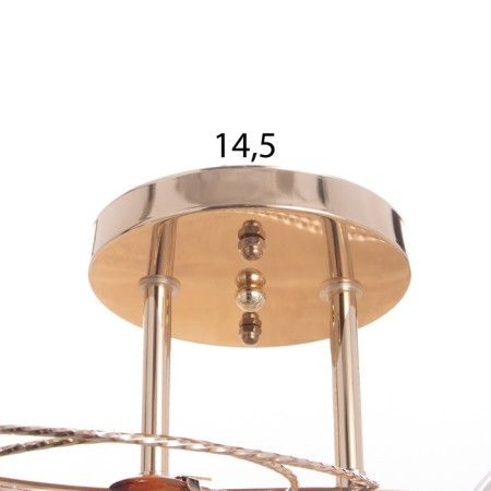 Buffy chandelier 2x40W E27 Gold Model: 2751100-5