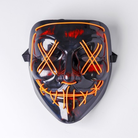 Carnival mask "Guy Fox", light