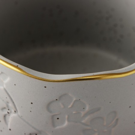 Tea couple ceramic "Scandy", 2 items: 220 ml mug, saucer 13x13.6 cm-5