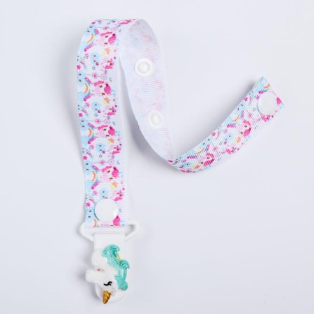 Holder for the nipple - dummy "unicorn", on the tape-2