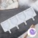 Ice cream form "cats", silicone, 38 × 14.5 × 2.5 cm, 4 cells, white color