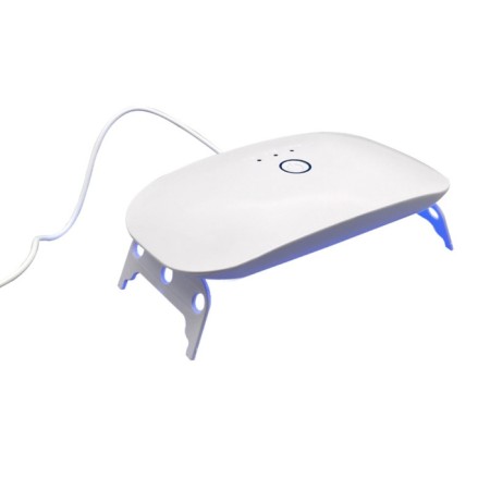 Lamp for gel varnish, uv/led, 18 diodes, 3 watts, from USB, white-2