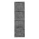 Fetter organizer qwerty, rectangular, 4 pockets, 30x100 cm, 1.5 l, color gray color
