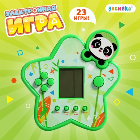 Electronic game, green color
