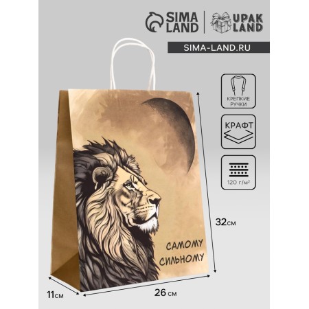 Gift Craft Pack "The strongest" 26 x 11 x 32 cm