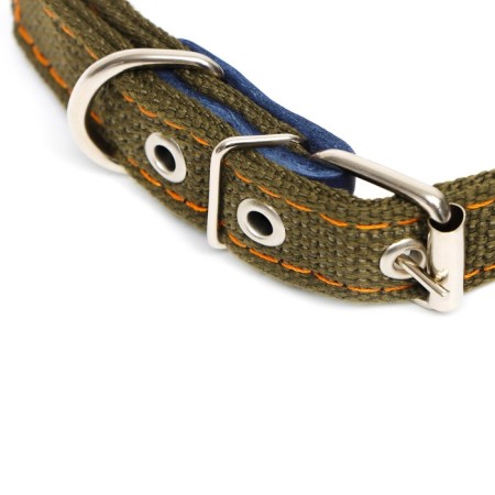 Brezant two-layer collar, 50 x 2 cm, Osh 25-35 cm, khaki-2