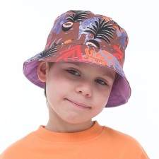 Panama for boys, size 48-50, brown color
