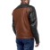 Bravo 7 jacket, skin, brown, black, l