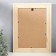 Photo frame Liza 21x30 cm white (glass)