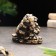 Souvenir "Triple Monetary toad", Hyps concrete, 6x6x8 cm, set 3 pcs, 6x8.5 cm