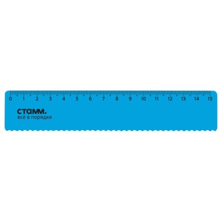 The line of 15 cm Istanm "Neon", with a wavy edge, mix-4