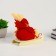Soft toy "Dragon on a sleigh" on a suspension, color mix