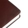 Dated diary 2025, A5 168 sheets, Devente. Saltos, soft leatherette cover, perforation, liesse, block 70, brown