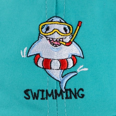 Children's cap for the boy "Shark", rr. 48-50-6