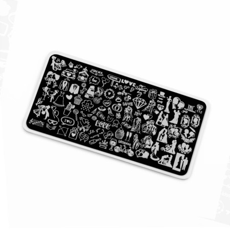 TNL Premium stamping plate "Dream Wedding"
