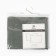 A set of pillowcases "Ethel", 50x70 cm - 2 pcs, dark gray, 100% cotton, stump