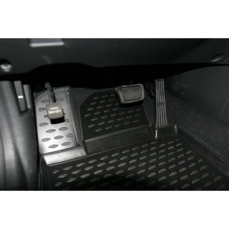 Rugs in the salon Hyundai Sonata, 2010-2016 4 pcs. (polyurethane)-4