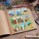 Paper stickers "Friends in the meadow", 11 x 15.5 cm