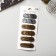 Herty Hair Invisibility (set 6 pcs) stripes, 5.5 cm