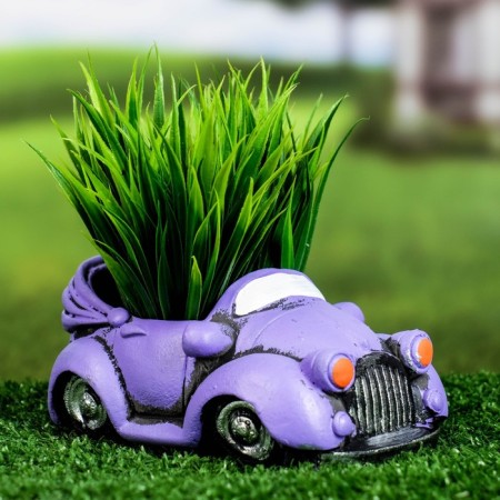 Pot "Machine" Lilac, 14x8x7cm