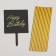 Set of dishes "Happy Birthday", confetti, black and gold