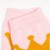 Women's socks, pink color, size 36-40