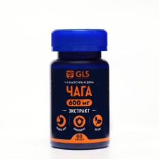 Chaga 600 mg GLS for the gastrointestinal tract, 60 capsules of 400 mg