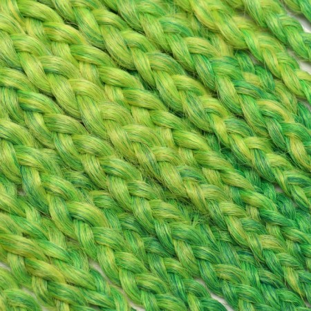 SIM-BRAIDS AFROKOSOS, 60 cm, 18 strands (CE), color light green/green/ultramarin (#FR-31)-1