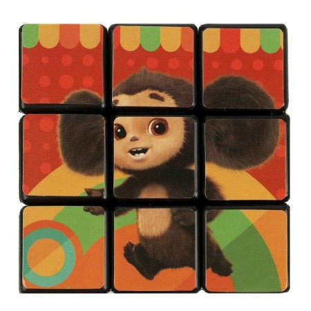 Logical game Cube 3 × 3 "Cheburashka", 11 × 17 × 9 cm-1