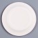Disposable dishes: paper plate "mint", plain, 18 cm