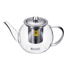 Hot teapot with a seitcheck Regent Linea Franco, 0.6 l, glass