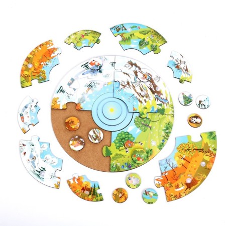 Puzzle-piramide "Seasons"-7