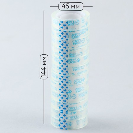 Adhesive tape 12 mm, 21 m pro -cut-1