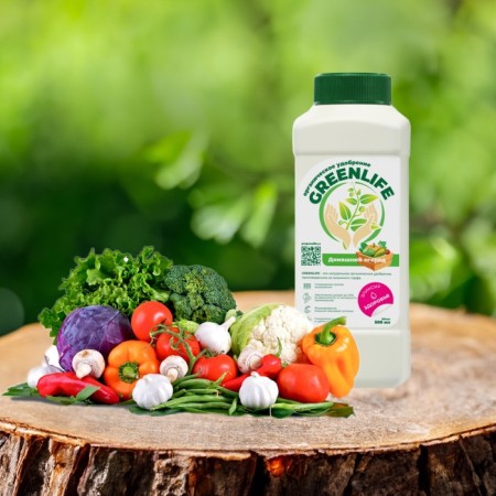 Organic fertilizer "Green Life" Home garden, 0.5 l