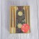 New Year's candle with the candlestick "Brill" (set 4 pcs) 3.5x11x15 cm, gold