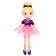 Soft doll "Ballerina Sofia in a purple dress", 40 cm