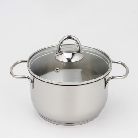 Set of dishes "Classics-Prim", 5 objects: 4 pots 1/1.75/3/5 l, pan 1 l, capsule, cover-4