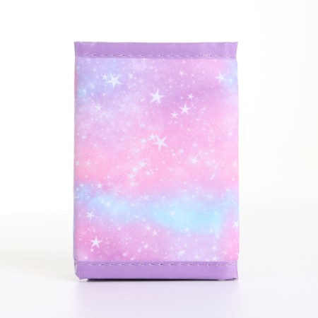Children's wallet on Velcro "chosen", lilac color-1