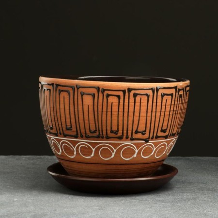 Pot Flower Egypt 4l with a stand-1