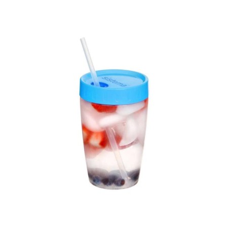 A glass with a tube, 525 ml, mix-8