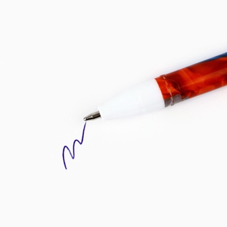 Ballic handle, blue paste, 0.5 mm, plastic "From February 23"-2