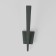 Sconces Citilux "Descart" CL704011N, 8x28 cm, 1x5W, LED, Black Color Black