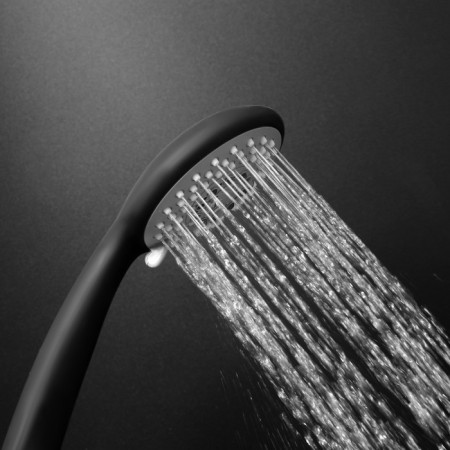 Shower Lake Zein Z411, 3 modes, Soft-Touch coating, plastic, black color-9