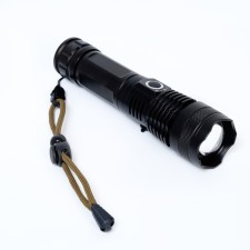 Manual battery flashlight, 12 W, 340 lm, P50, 5 modes, 17 x 4 cm