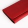Women's wallet on the button, burgundy color